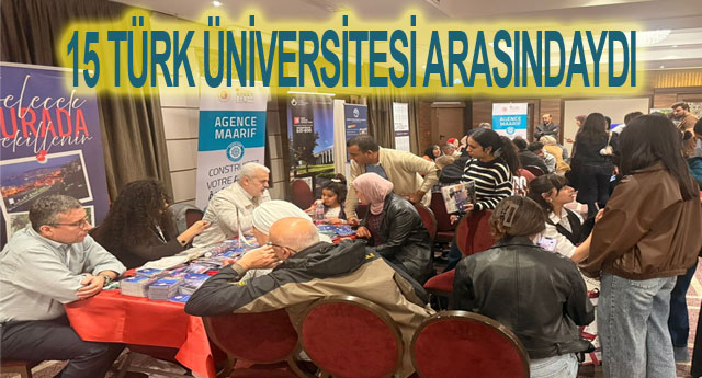 15 T�RK �N�VERS�TES� ARASINDAYDI