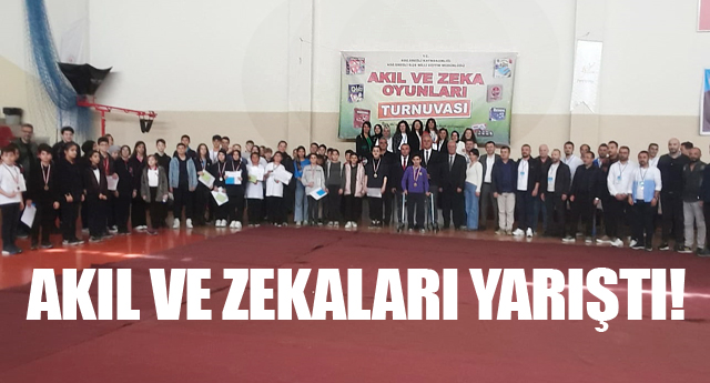 AKIL VE ZEKALARI YARITI!