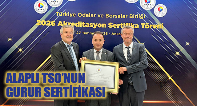 ALAPLI TSO�DA AKRED�TE ��LEM� TAMAM!