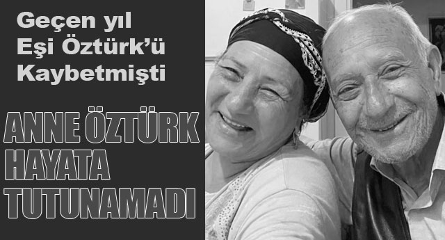 ANNE �ZT�RK HAYATA TUTUNAMADI
