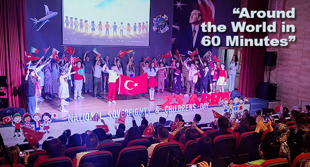 AROUND THE WORLD IN 60 MINUTES