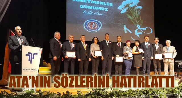 ATA'NIN SZLERN HATIRLATTI