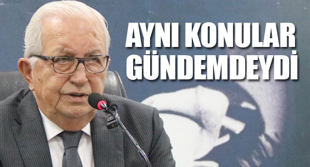 AYNI KONULAR G�NDEMDEYD�!