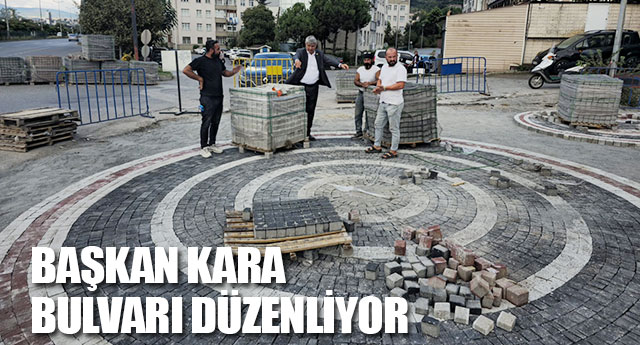 BA�KAN KARA BULVARI D�ZENL�YOR