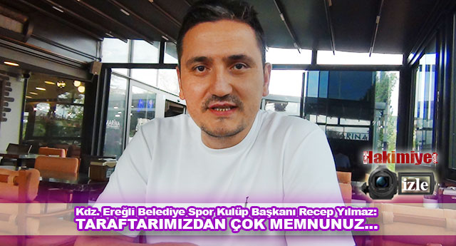 BAKAN YILMAZ'IN GZDES; TARAFTAR