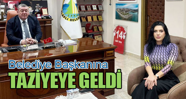 BELED�YE BA�KANINA TAZ�YEYE G�TT�