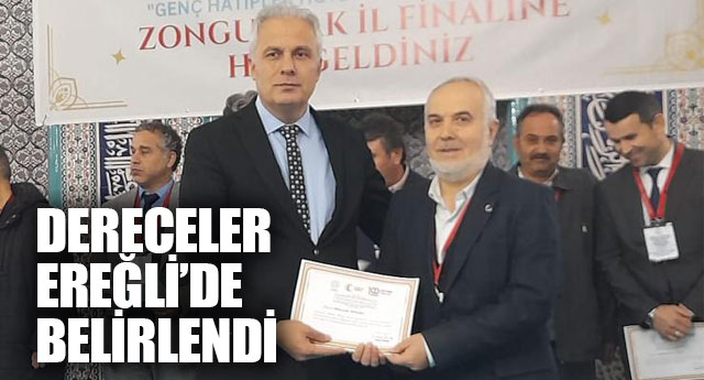 DERECELER ERE�LݒDE BELL� OLDU