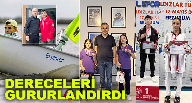 DERECELER� GURURLANDIRDI