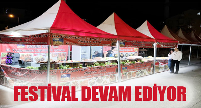 FEST�VAL DEVAM ED�YOR