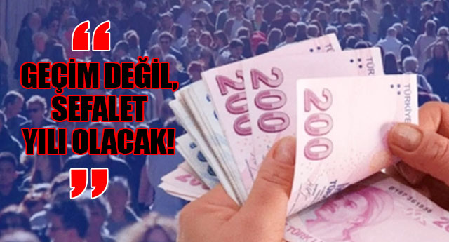 GE��M DE��L, SEFALET YILI OLACAK!