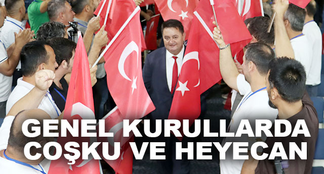 GENEL KURULLARDA CO�KU VE HEYECAN...