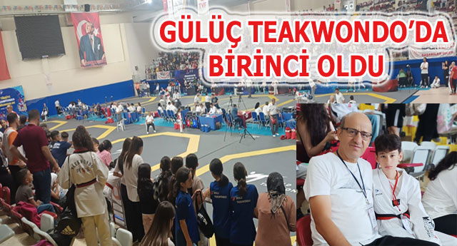 G�L�� TEAKWONDO�DA B�R�NC� OLDU