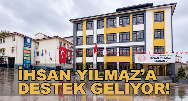 �HSAN YILMAZ�A DESTEK GEL�YOR!