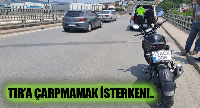 K KAZADA DA MOTOSKLET!
