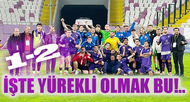 ��TE; Y�REKL� OLMAK BU!..