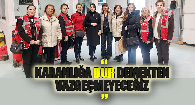 KARANLI�A DUR DEMEKTEN VAZGE�MEYECE��Z!