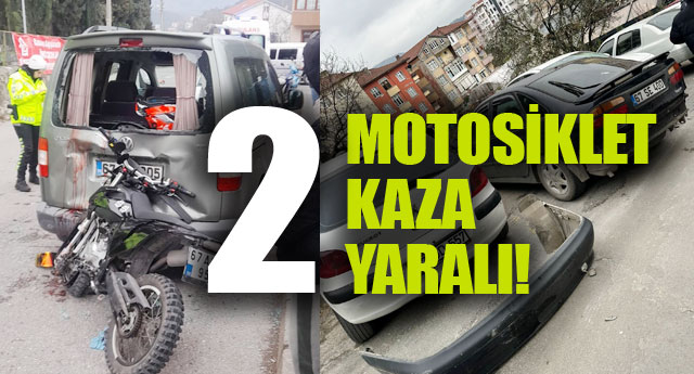 KAZALARDA Y�NE MOTOS�KLETLER VAR!