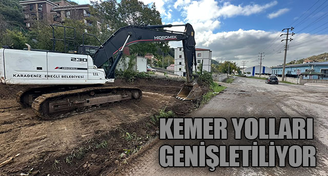 KEMER�DE YOLLAR GEN��LET�L�YOR!