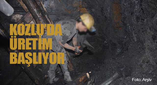 KOZLU �RET�ME BA�LIYOR