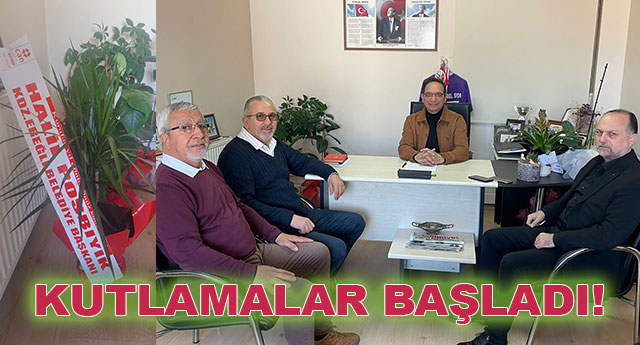 KUTLAMALAR BA�LADI!