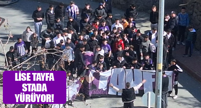 L�SE TAYFA STADA Y�R�YOR!