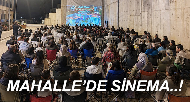 MAHALLEDE S�NEMA!..