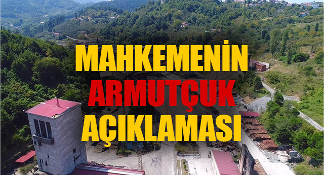 MAHKEMEN�N ARMUT�UK A�IKLAMASI