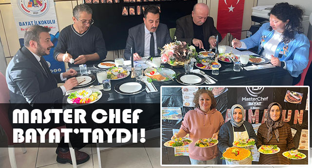 MASTERCHEF BAYAT�TAYDI!