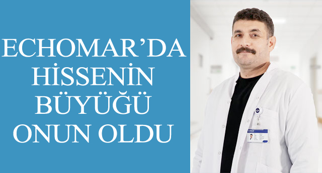 ECHOMAR�IN Y�ZDE 75�� ONUN OLDU
