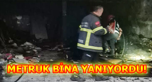 METRUK B�NA YANIYORDU!