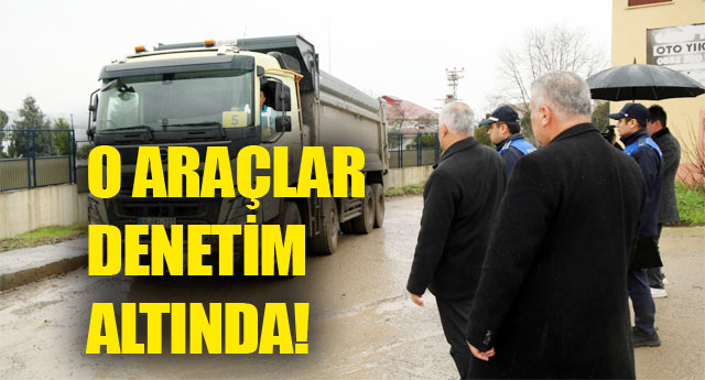 O ARA�LAR DENET�M ALTINDA!