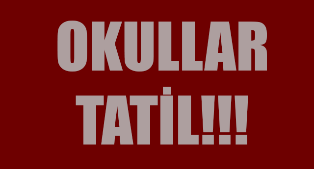 OKULLAR TAT�L!