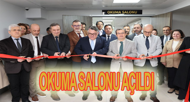 OKUMA SALONU A�ILDI