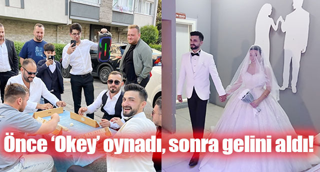 �NCE OKEY OYNADI, SONRA KIZI ALDI!
