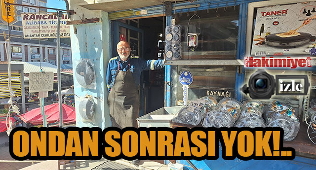 ONDAN SONRASI YOK!..