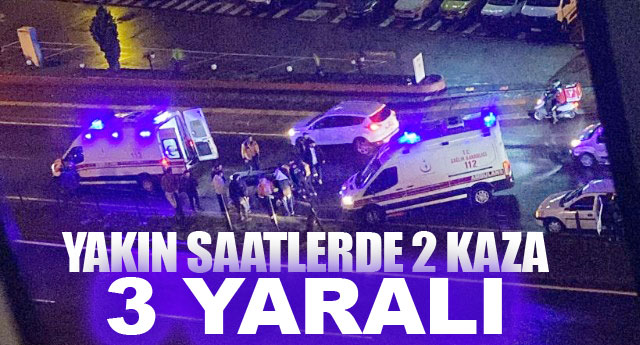 PE�PE�E KAZALARDA 3 YARALI