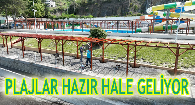 PLAJLAR HAZIR HALE GEL�YOR