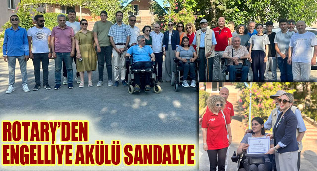 ROTARYDEN ENGELLYE AKL SANDALYE