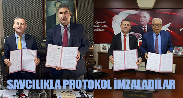 SAVCILIKLA PROTOKOL �MZALADILAR