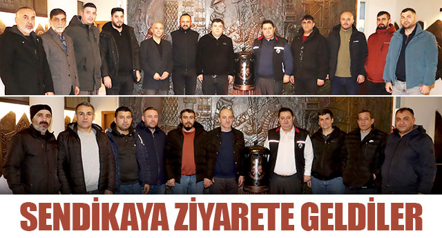 SEND�KAYA Z�YARETE GELD�LER