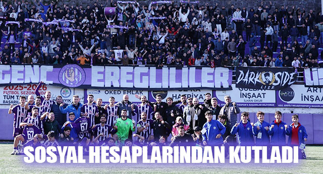 SOSYAL HESAPLARINDAN KUTLADI