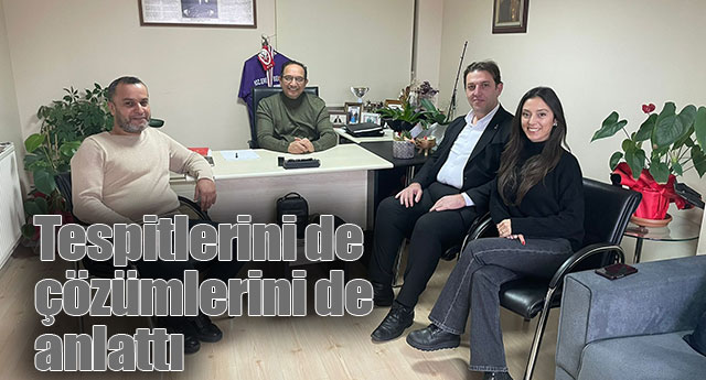 TESP�TLER�N� DE ��Z�MLER�N� DE ANLATTI