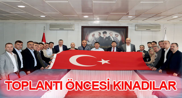 TOPLANTI �NCES� KINADILAR