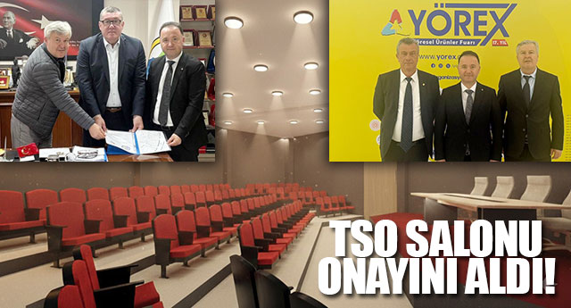 TSO SALONU ONAYINI ALDI!