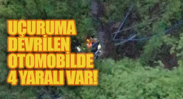 UURUMA YUVARLANDI; 4 K YARALANDI!