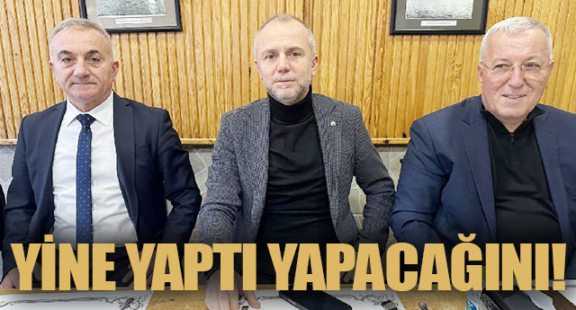 Y�NE YAPACA�INI YAPTI!
