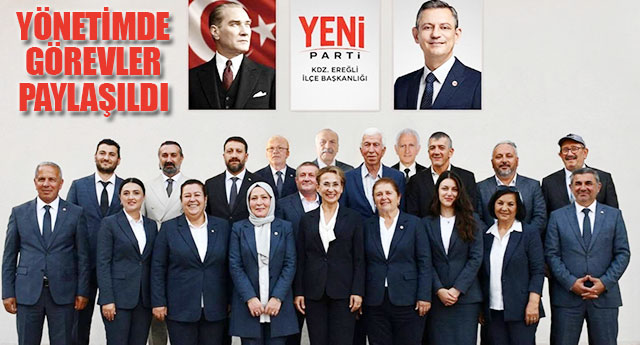 Y�NET�MDE G�REVLER PAYLA�ILDI
