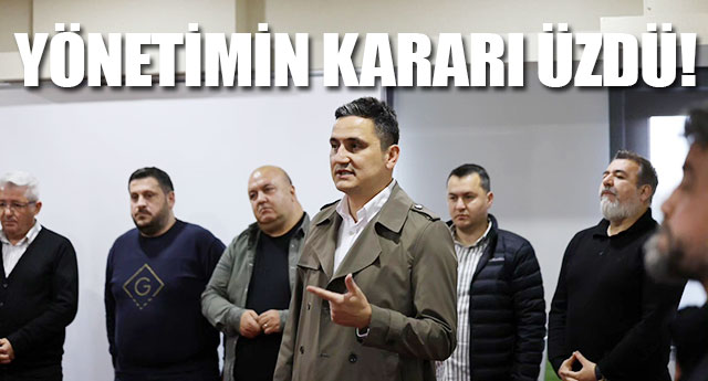 Y�NET�M�N KARARI �ZD�!