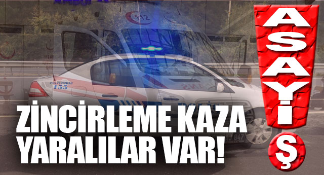 Z�NC�RLEME KAZA; YARALILAR VAR!