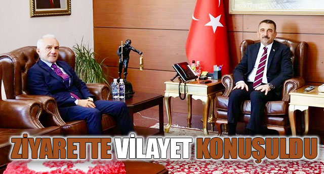Z�YARETTE �V�LAYET� KONU�ULDU!